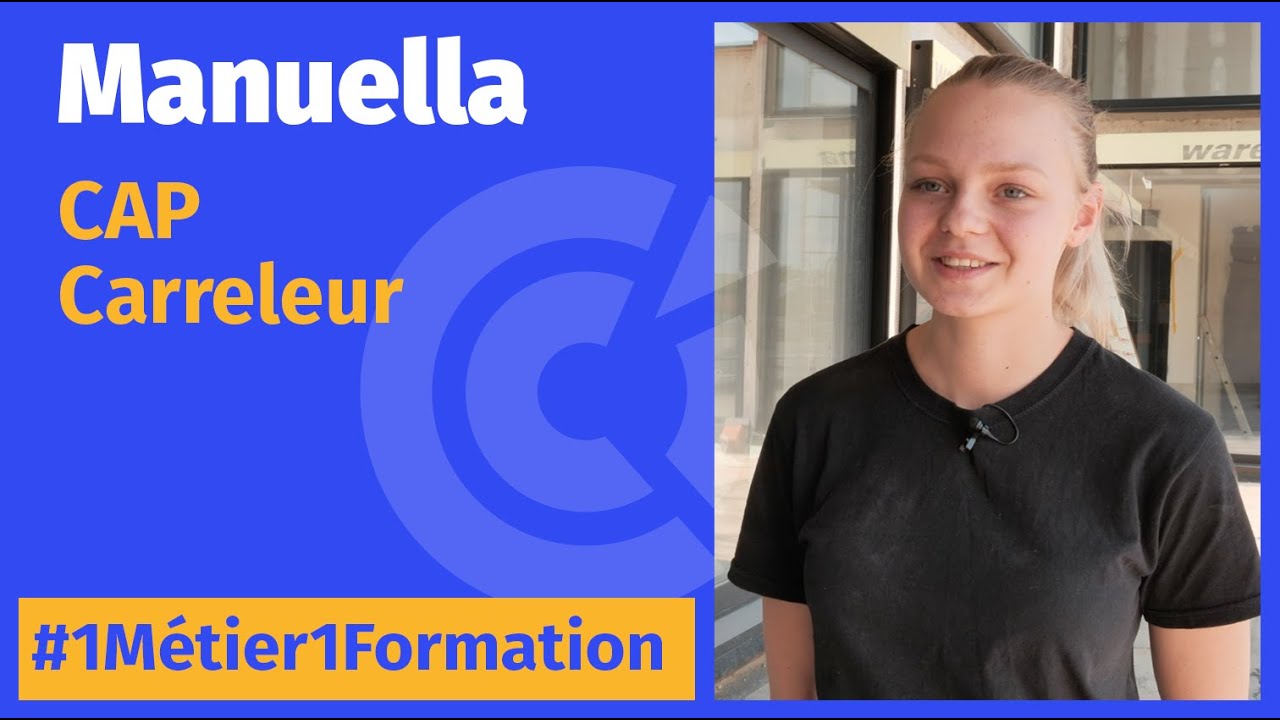 #1Métier1Formation - Manuella Rorh - CAP Carreleur