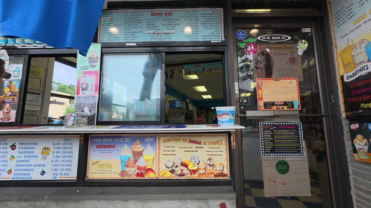 Getting Ice Cream at Ralph's Famous Italian Ices in East Islip NY - FPV (No Commentary)
