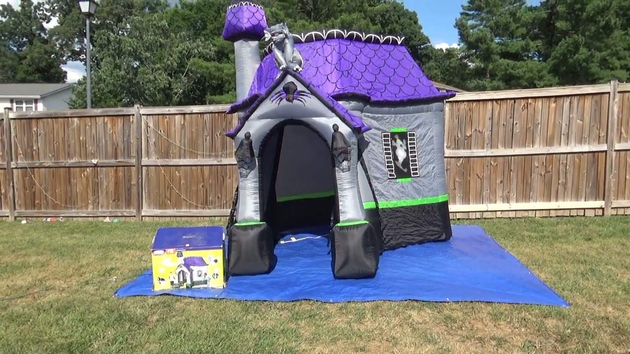 Gemmy 2007 Halloween Air-Blown Inflatable 9FT Tall Haunted House BRAND NEW