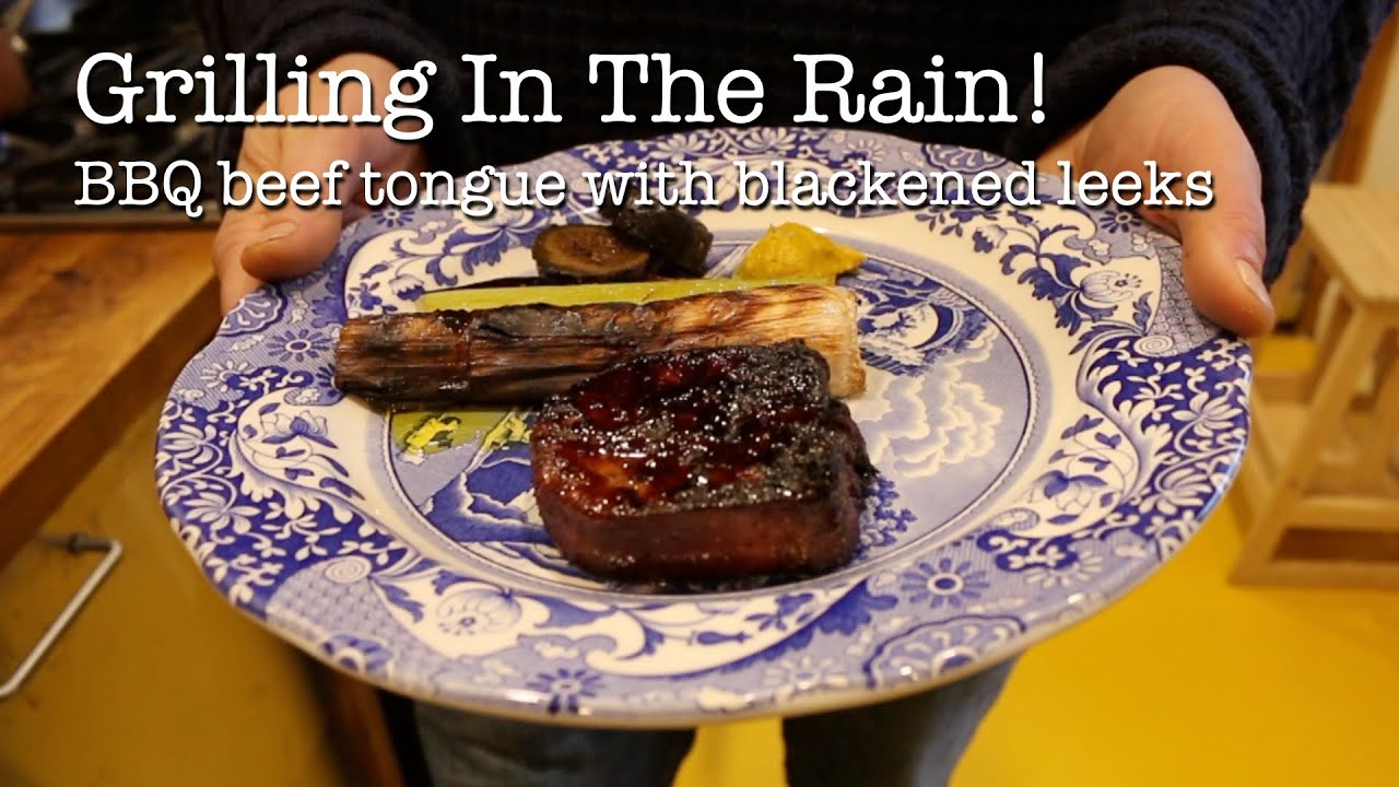 Grilling In The Rain & The Tongue Licks All!  - Valentine Warner