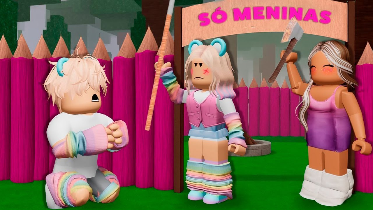 CRIEI UMA BASE SÓ PARA MENINAS em 99 NOITES NA FLORESTA