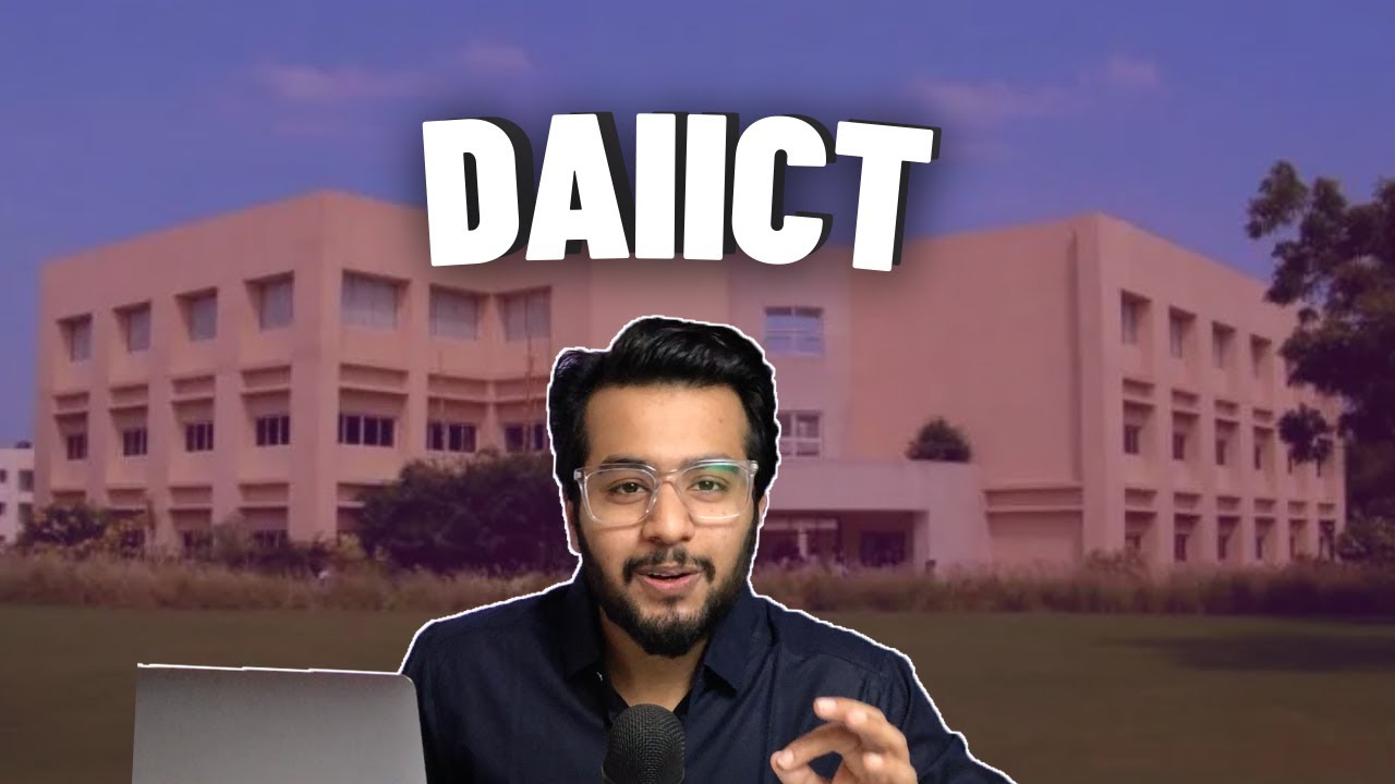 DAIICT Gandhinagar Review in One Minute 🔥 #Shorts #daiict #jee #iit
