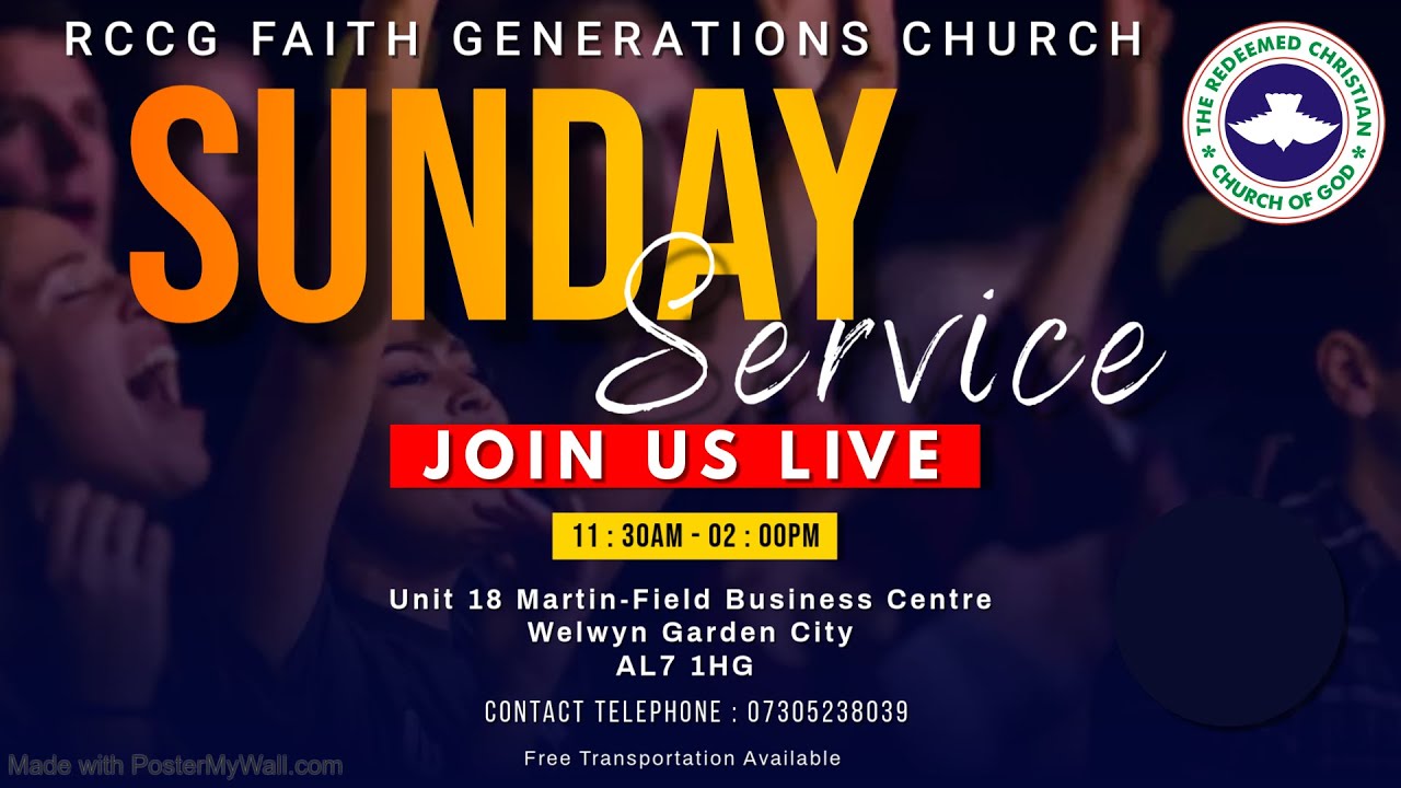 Sunday Worship & Breakthrough Service // RCCG Faith Generations Church // 11/05/2025