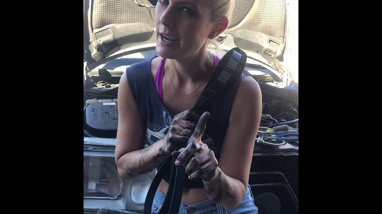 1987 300TD Serpentine Belt Replacement