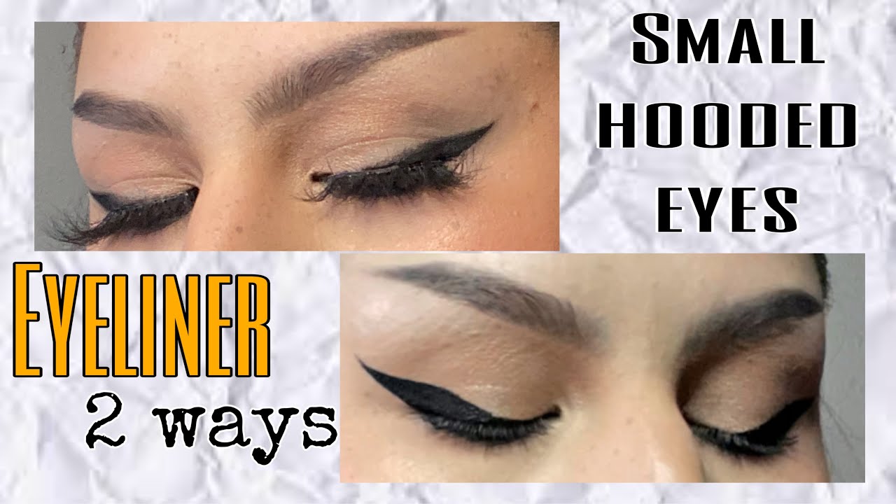 EYELINER TUTORIAL | EYELINER 2 WAYS | WINGED LINER | EYELINER FOR SEMI HOODED EYES
