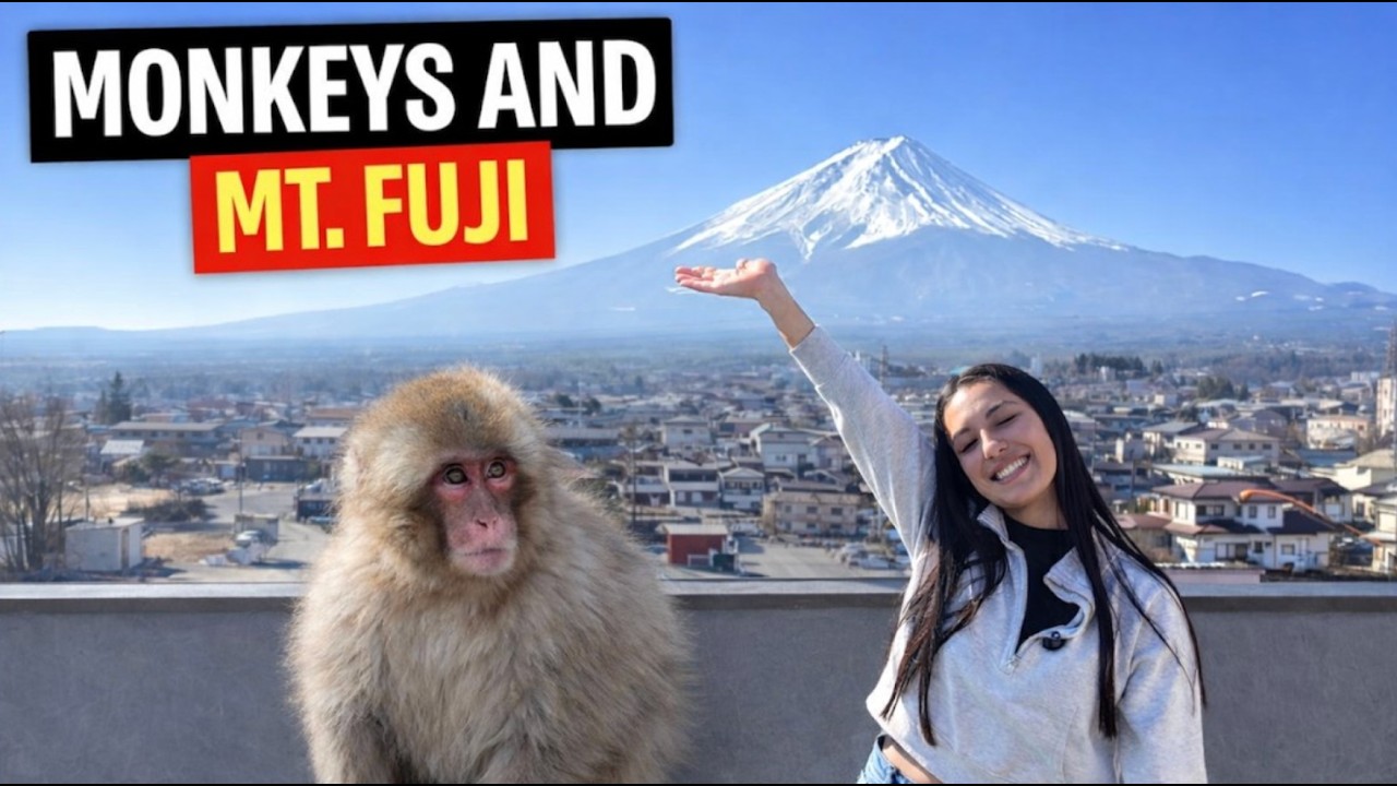 Exploring MT.Fuji and visiting the Snow Monkeys
