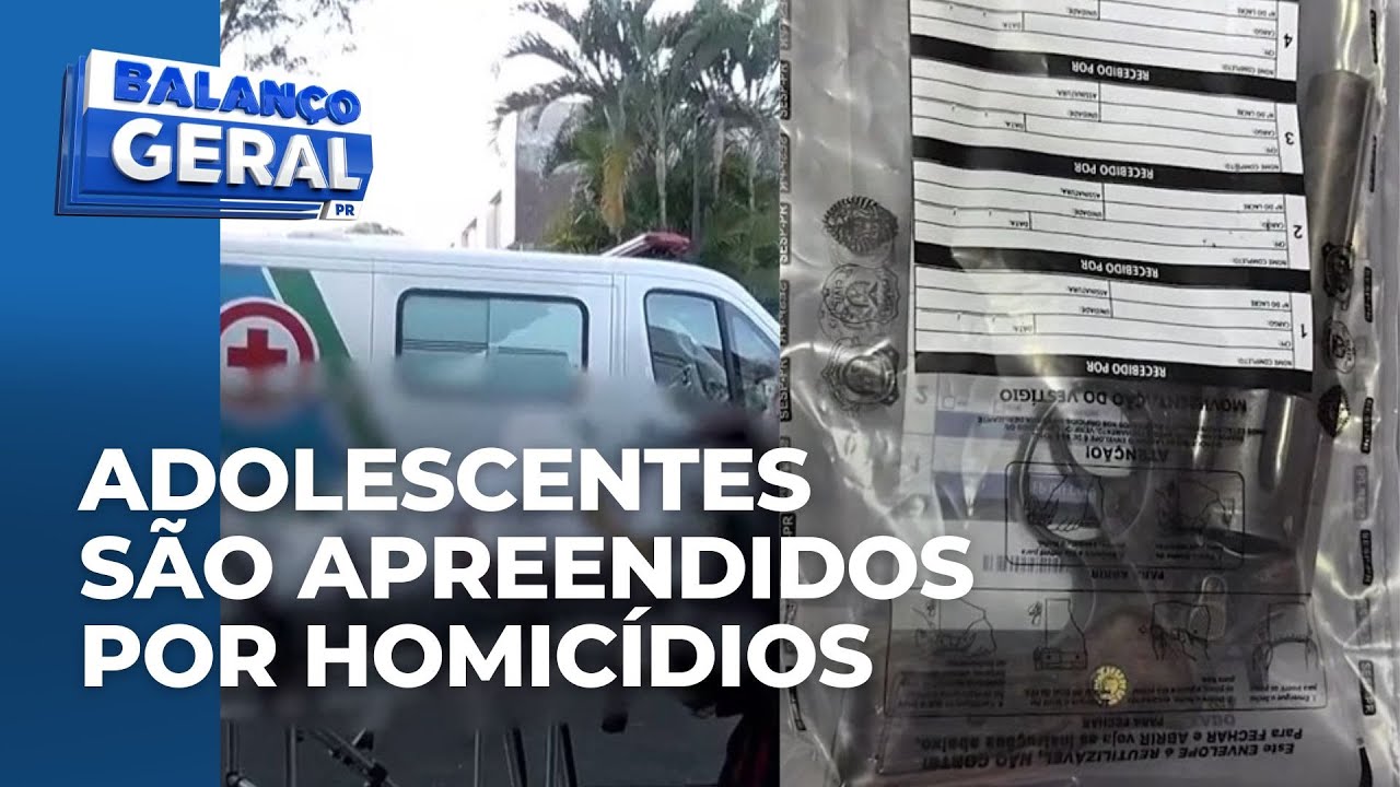 Adolescentes são suspeitos de dois homicídios e uma tentativa em Maringá