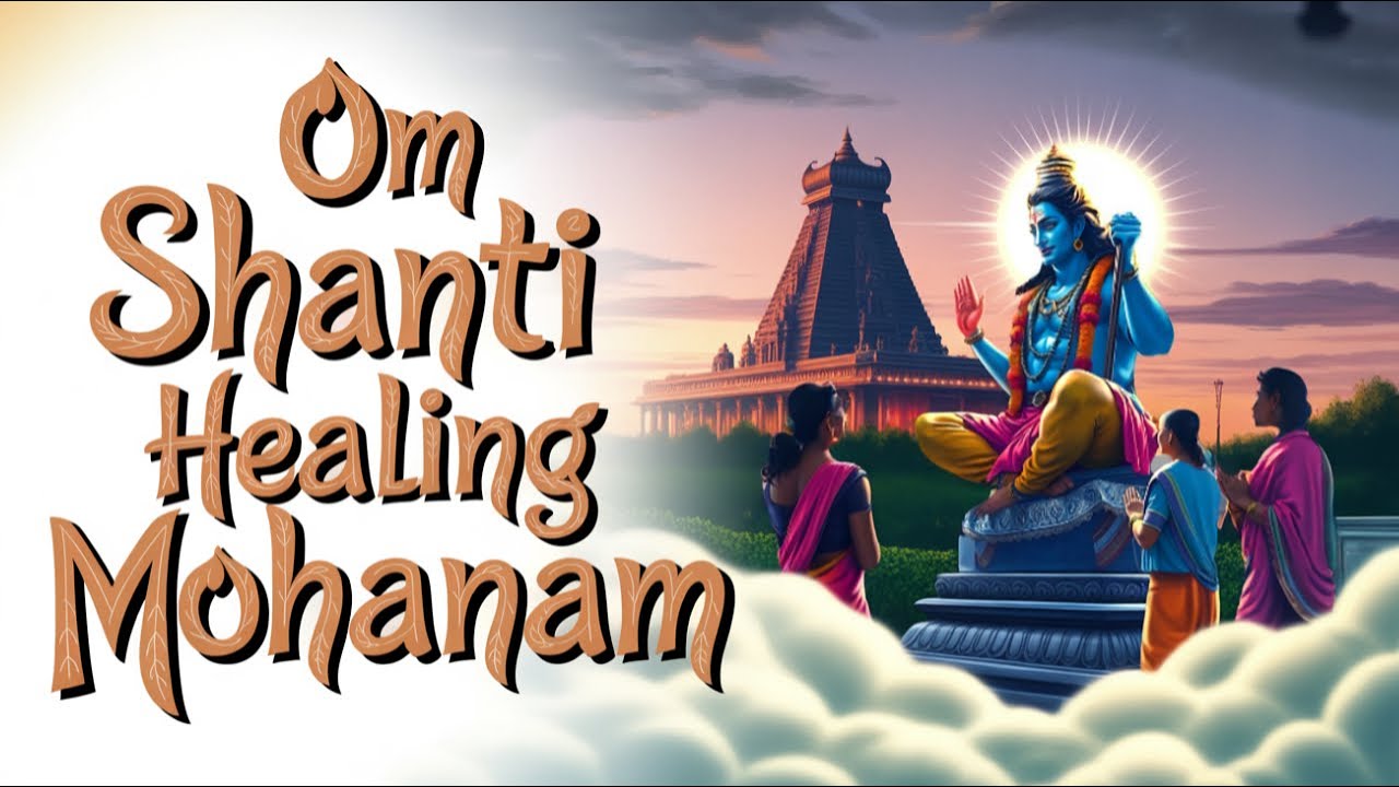 Om Shanti Healing  Mohanam Raga Tamil Devotional Song  Inner Peace & Spiritual Healing