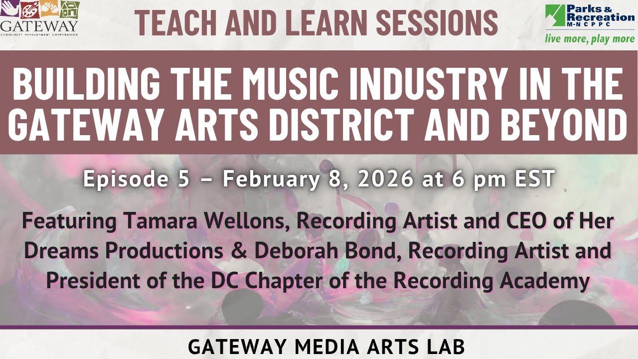 Building The Music Industry In The Gateway Arts District And Beyond @gatewaymediaartslab 