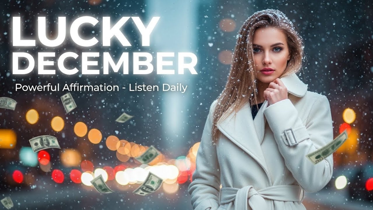 🎵 Lucky December 🌟 Powerful Manifestation Song for Abundance, Money, Love & Success 💲💖💸