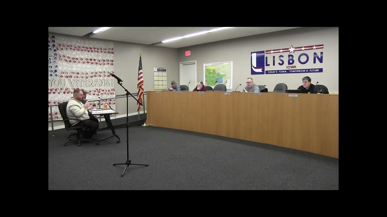 Lisbon City Council Feb 23 2026 meeting