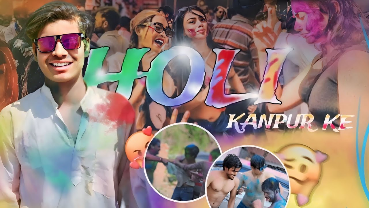 कानपुर की कपड़ा फाड़ होली😍 || Our Holi 2024 Celebrate in Kanpur || Mudit Mishra || #holi #kanpur