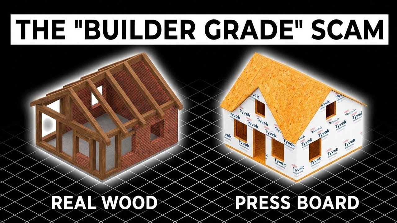 Why New AMERICAN Homes Are Built to ROT!! (The 'Builder Grade' Lie)