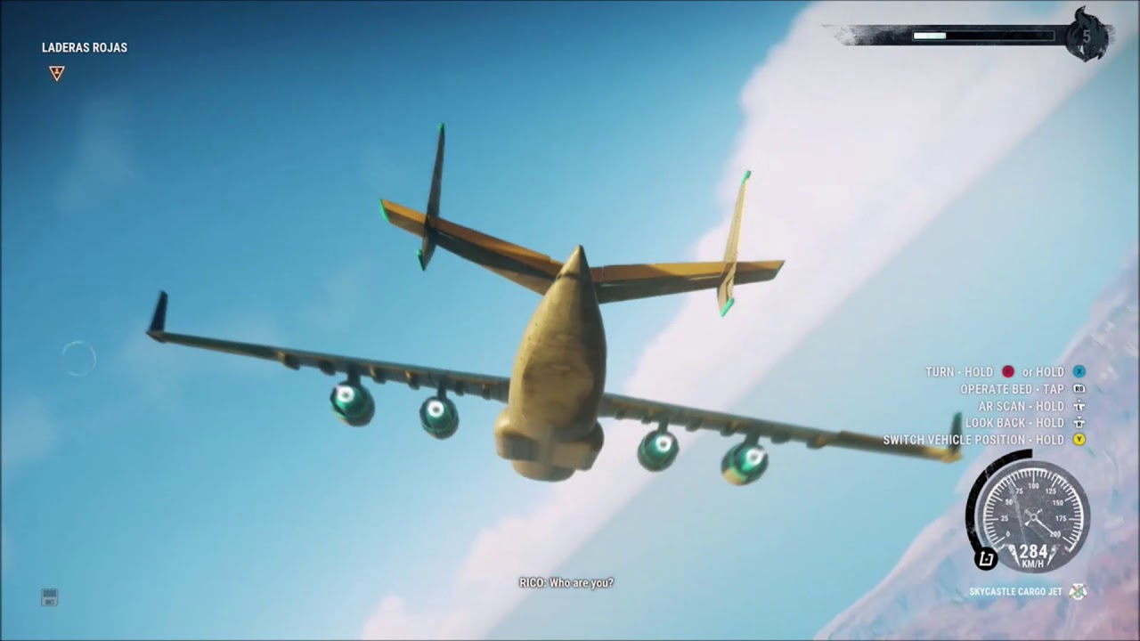 Just Cause 4 How to enter the cargo plane without unlocking it