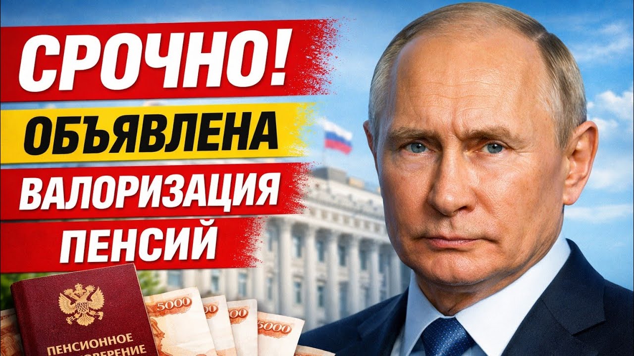 Объявлена Валоризация пенсий в России кто получит прибавку и как изменится жизнь пенсионеров?