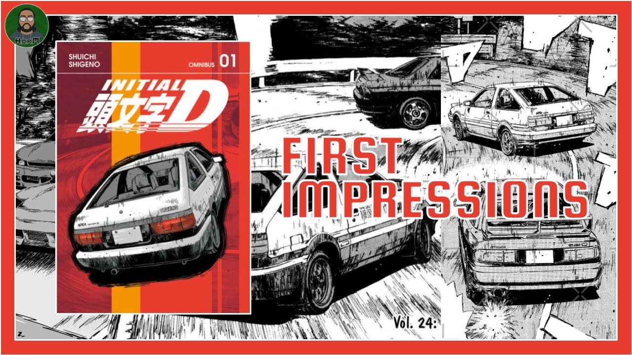 MANGA FIRST IMPRESSIONS | INITIAL D OMNIBUS