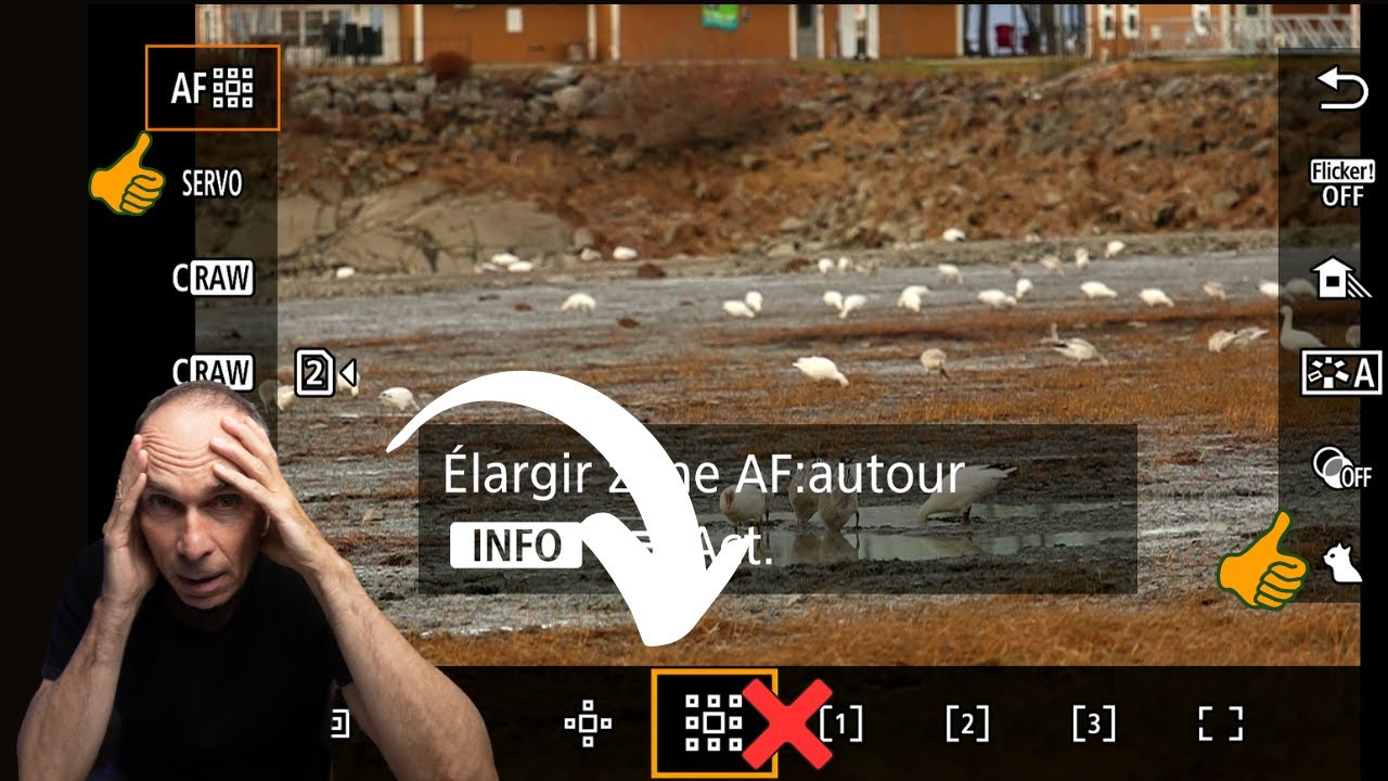OPTIMISATION de l'AUTOFOCUS : le choix du BON CADRE de recherche