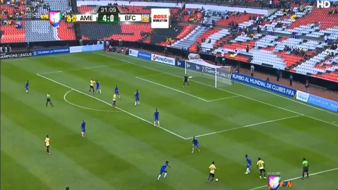 Club América vs Bayamón FC / 6 - 1 / Fase de Grupos CONCACAF Liga de Campeon|es