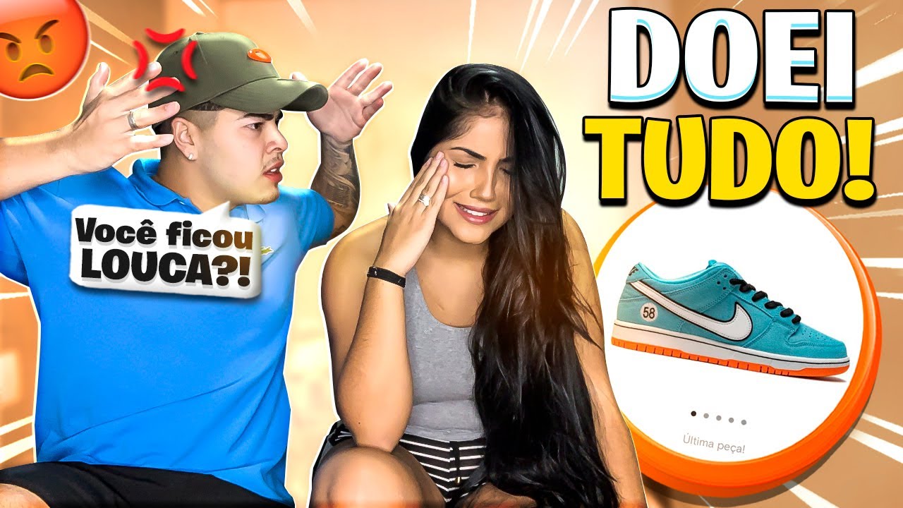 DOEI TODOS OS TÊNIS DO JOTTAPÊ  *deu ruim* 😭