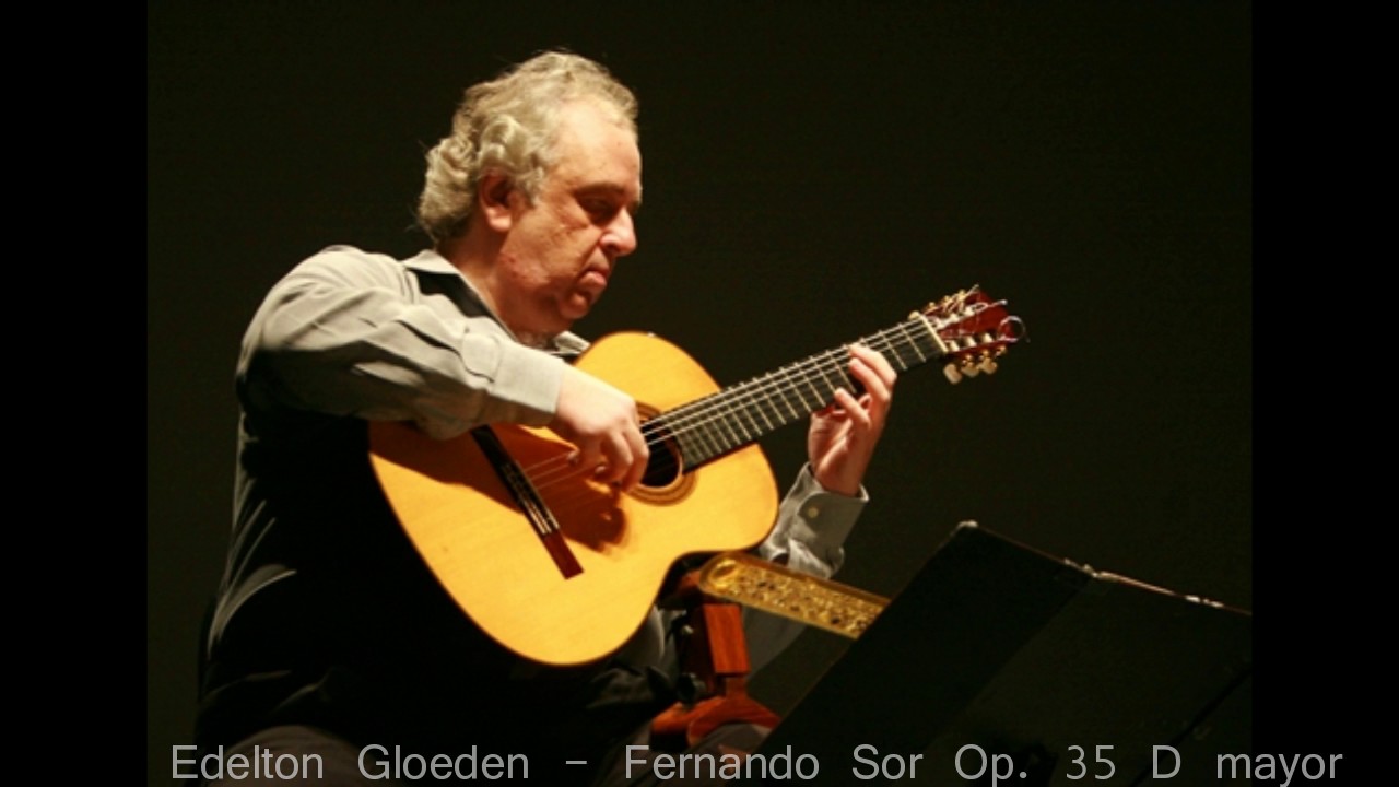 Edelton Gloeden interpreta Fernando Sor - 2004, SP Brasil