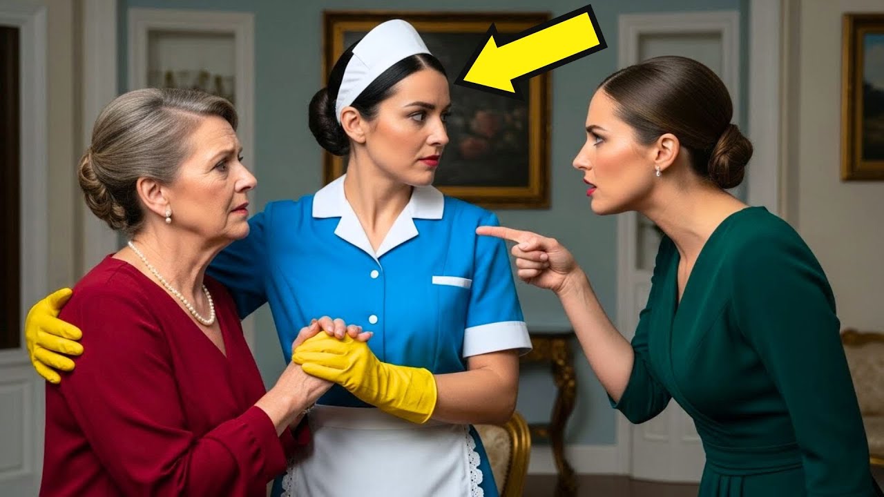 A EMPREGADA ENFRENTOU A NOIVA PARA PROTEGER A MÃE DO MILIONÁRIO… E O QUE ELE DESCOBRIU MUDOU TUDO