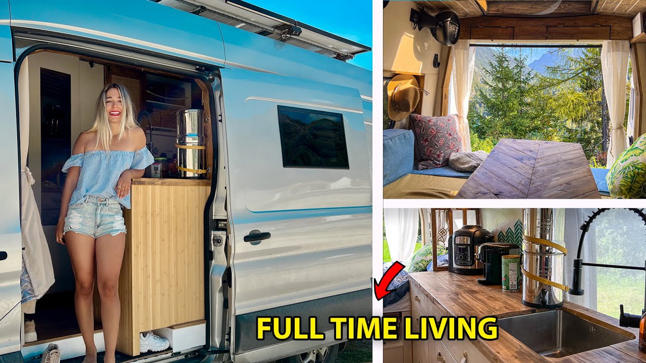 LUXURY Van tour | ALL electric