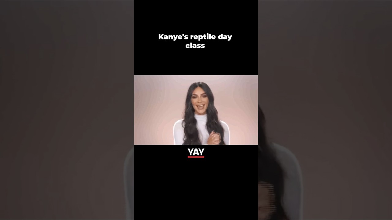 Kanye West Hosts a Reptile Day for the Kids 🦎💚