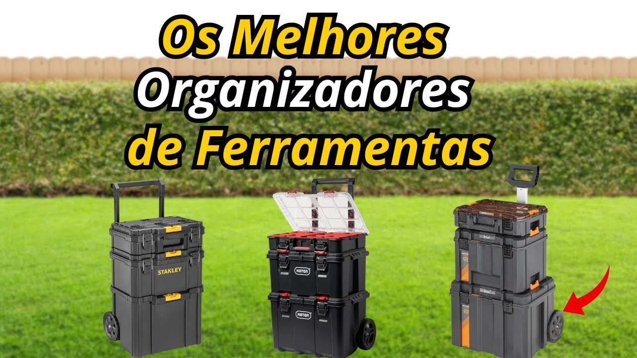 TOP 3 CAIXAS DE FERRAMENTAS MODULARES: Stanley, Dewalt e Keter – QUAL É A MELHOR PARA VOCÊ?
