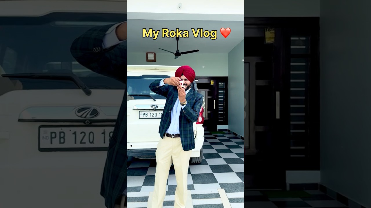 My Roka Ceremony Vlog ❤️ #minivlog