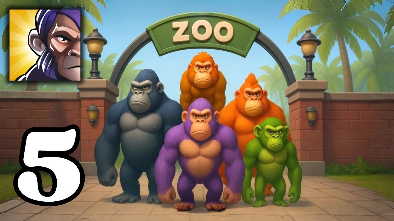 Primatus | Gameplay Walkthrough Part 5 | Jungle Chaos + Pure Survival Fun | Android, iOS