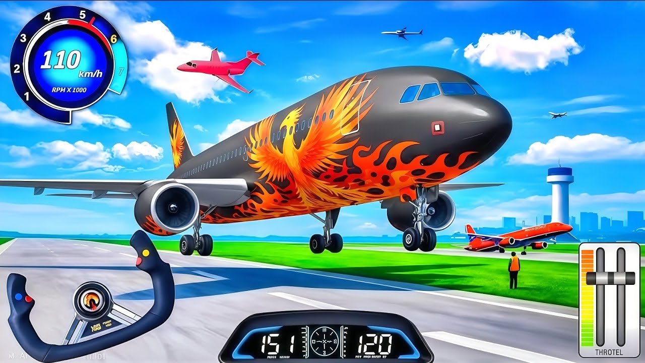 🚨 Mid-Air Control Failure Over Mega City | City Pilot Airplane Journey | Android Gameplay 🎮