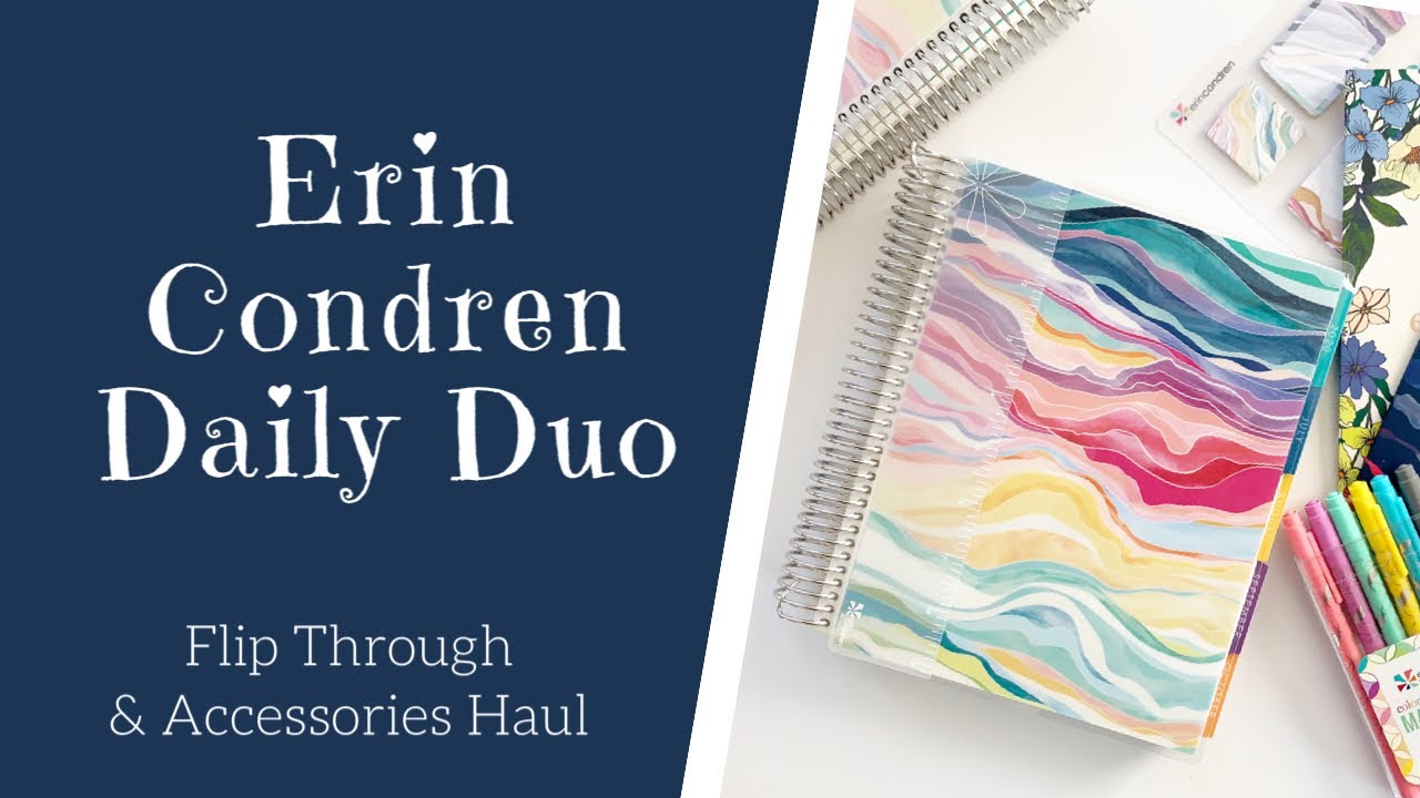 Erin Condren Daily Duo | Erin Condren Daily Duo 2020 Review | Erin Condren Daily Duo Lifeplanner