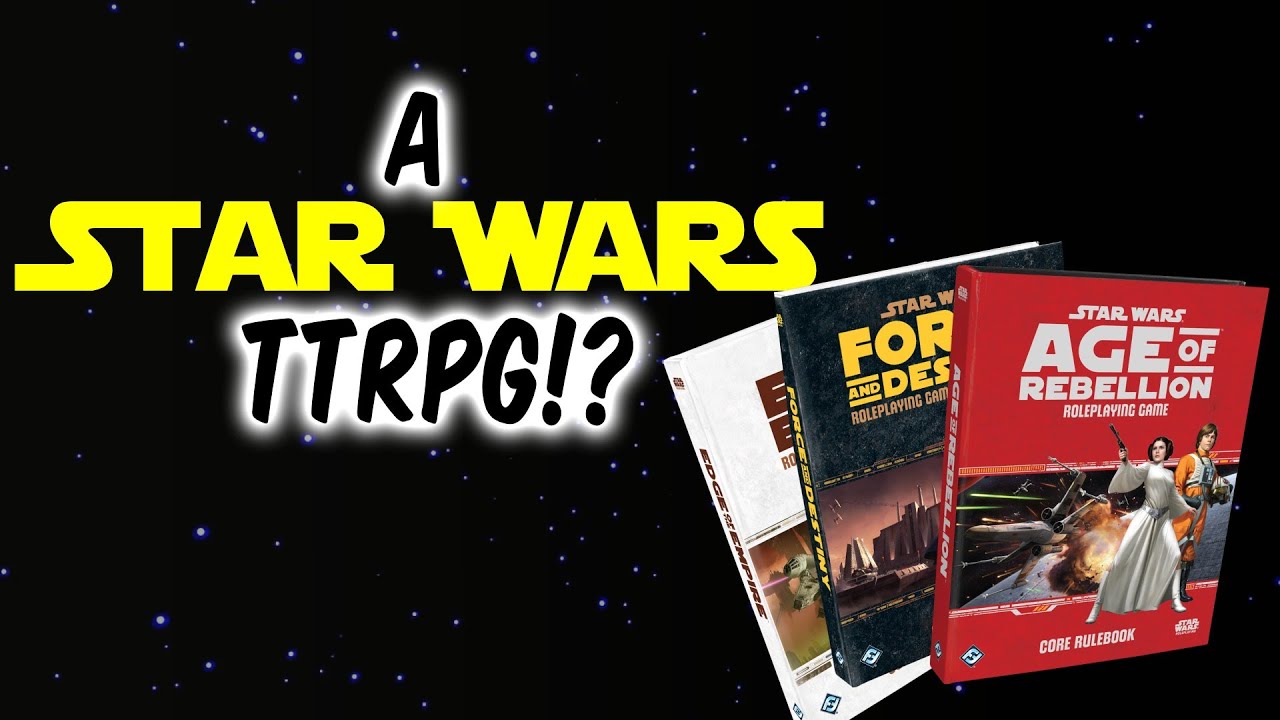 Почему вам стоит сыграть в Fantasy Flight Star Wars RPG!
