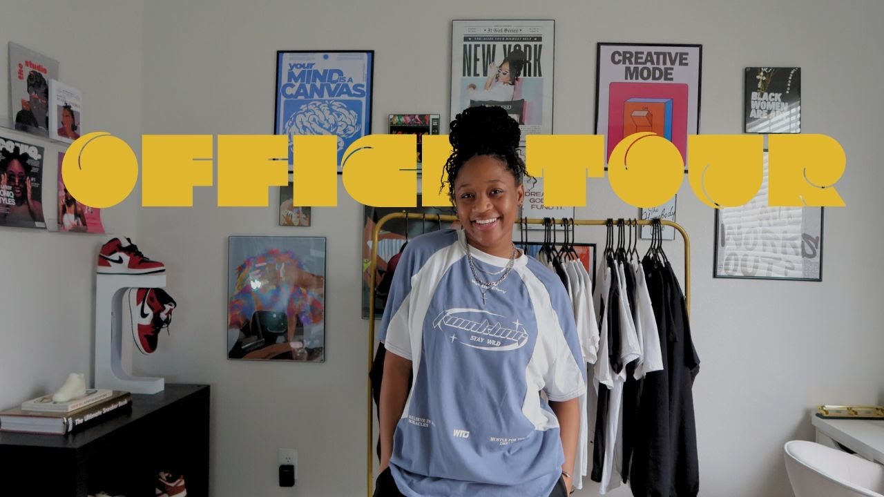 Office Tour | My Creative Workspace