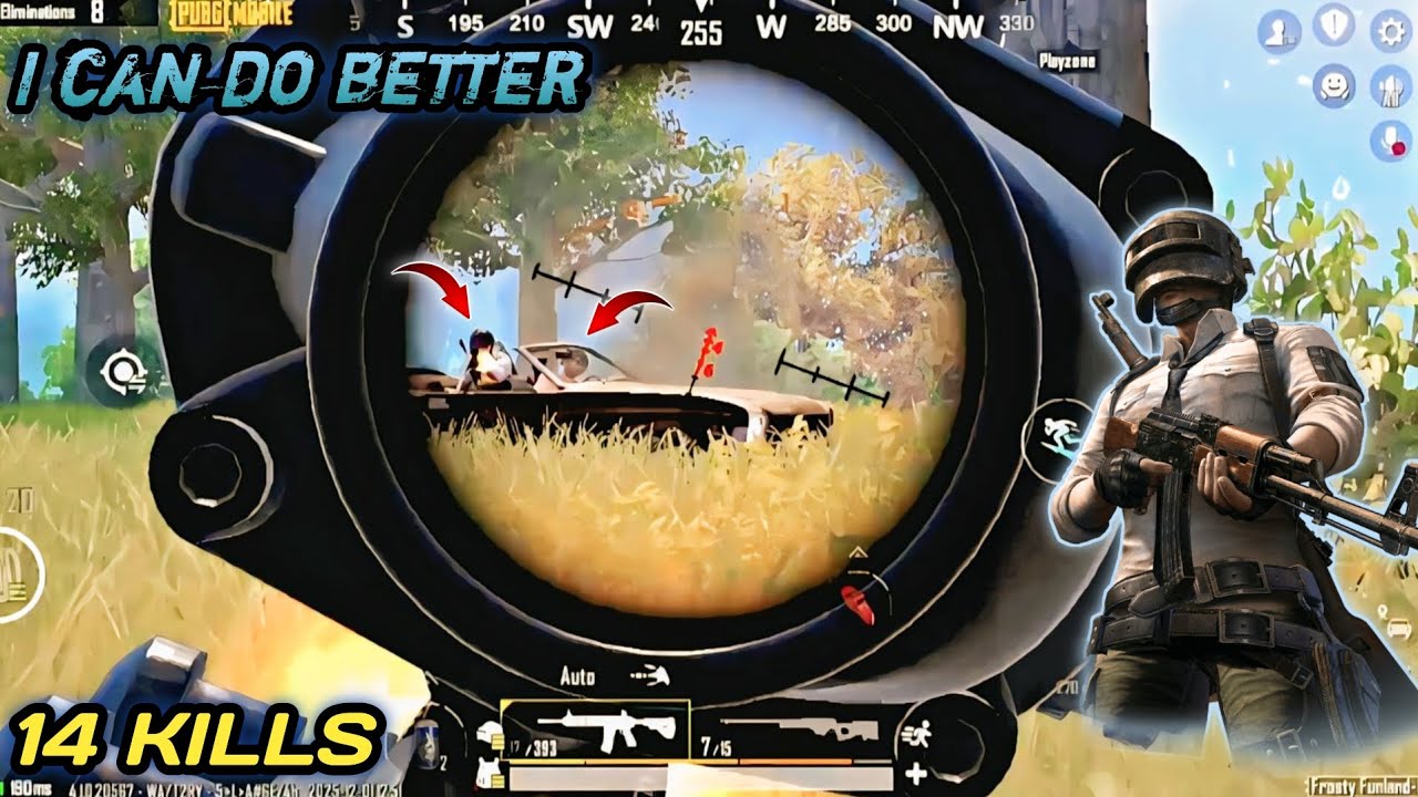 14 KILLS 🔥 Full Squad Wiped | PUBG Mobile Erangel Ranked | 3 Finger Gyro Beast