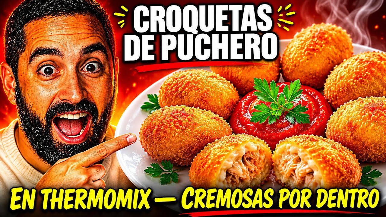 Croquetas de puchero en thermomix