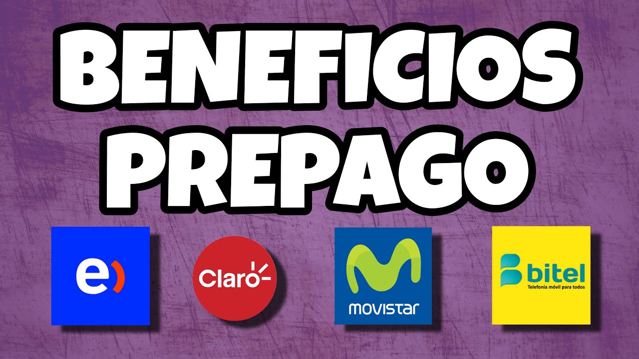 BENEFICIOS PREPAGO ENTEL MOVISTAR CLARO BITEL #ENTEL #MOVISTAR #CLARO #BITEL