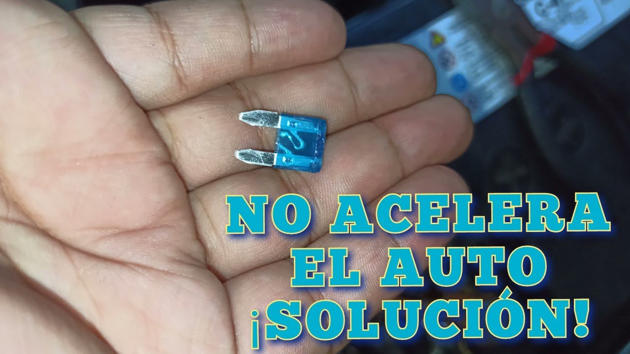 No acelera el Nissan Tiida y el motor está acelerado a más de 1000 revoluciones | Solución