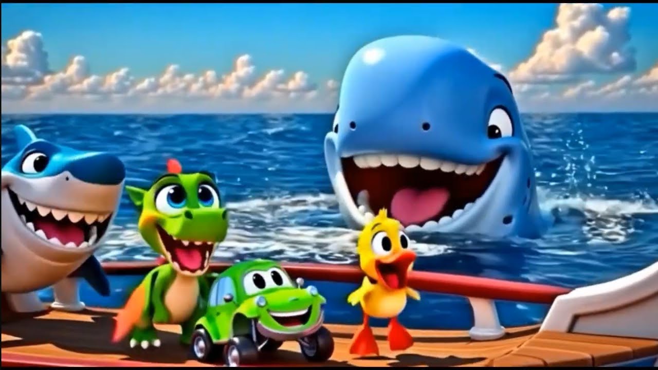 Акула и Дракончик: Сонная Сказка🌴Все серии 2026— мультфильмы для детей. ✅