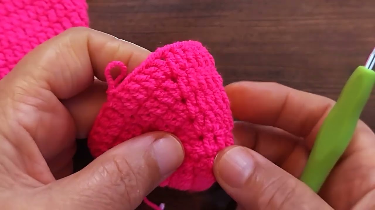 Beautiful crocheted slippers
