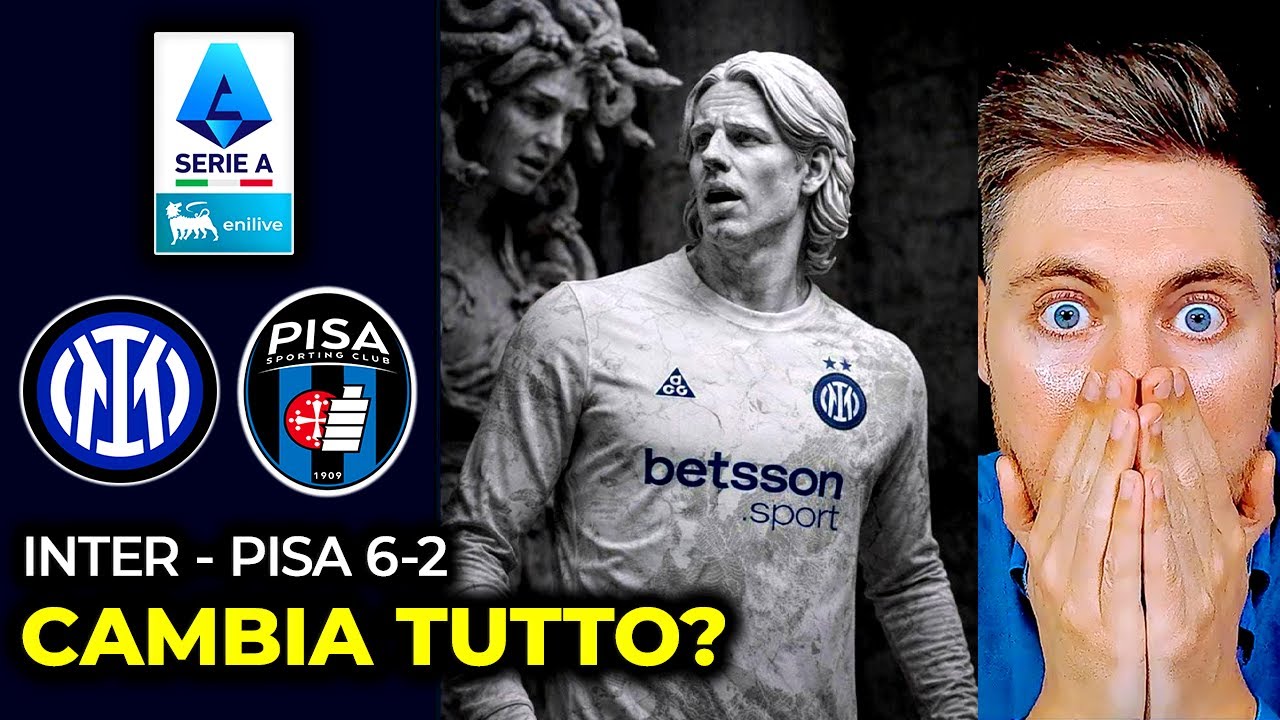 INTER PISA 6-2 SVOLTA il MERCATO! HENRIQUE e SOMMER OUT....