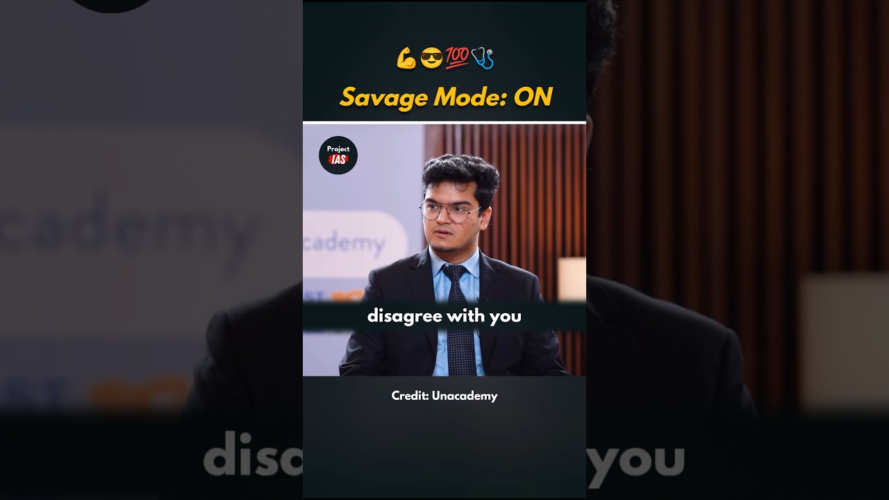 Savage Mode ON 😎 Интервью с UPSC | Доктор Шивин Чаудхари | Мотивационное видео IAS