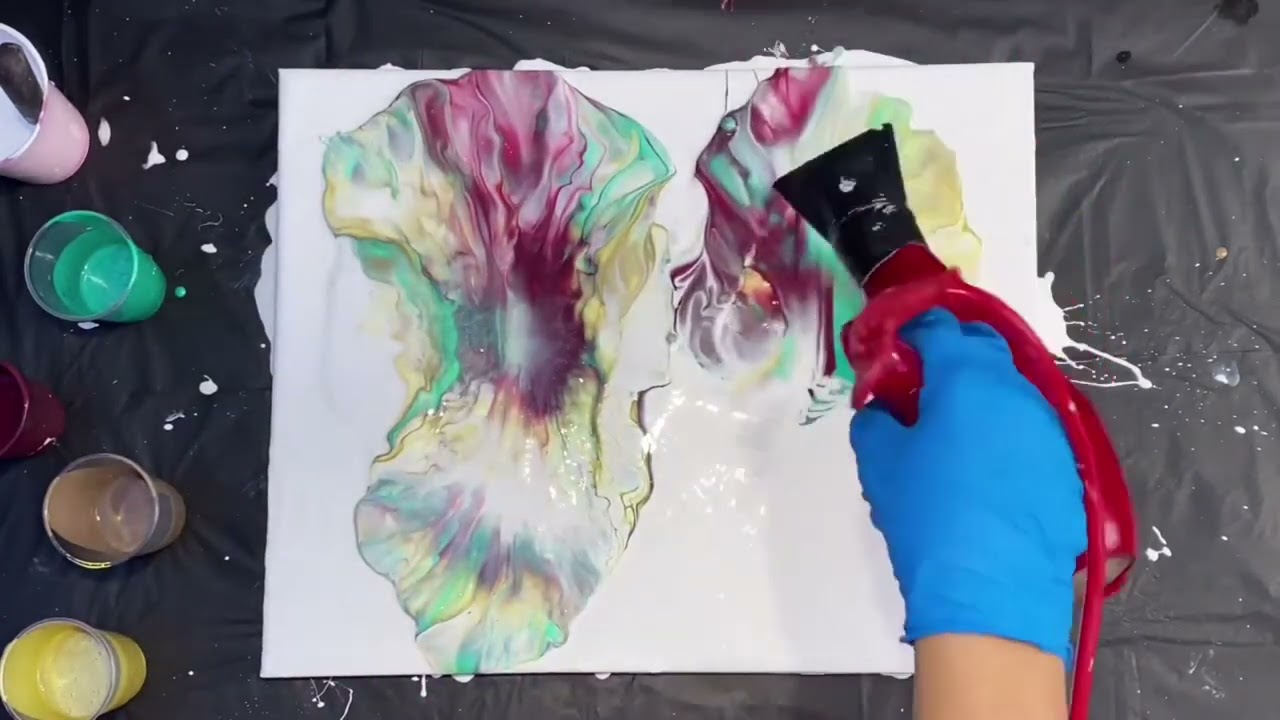 Eleven Fluid Art Techniques in one video.  #fluidart #fluidacrylics #mixedmedia #mixedmartialarts
