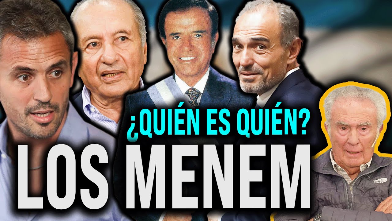 El &aacute;rbol geneal&oacute;gico del clan Menem: pasado menemista y poder libertario | con Alberto Kohan