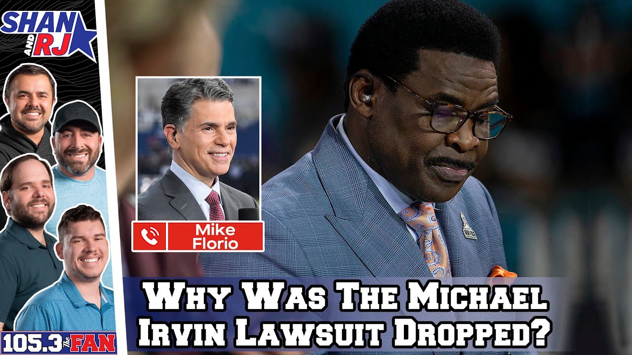 Mike Florio Explains Why The Michael Irvin Lawsuit Was Dropped | Shan & RJ