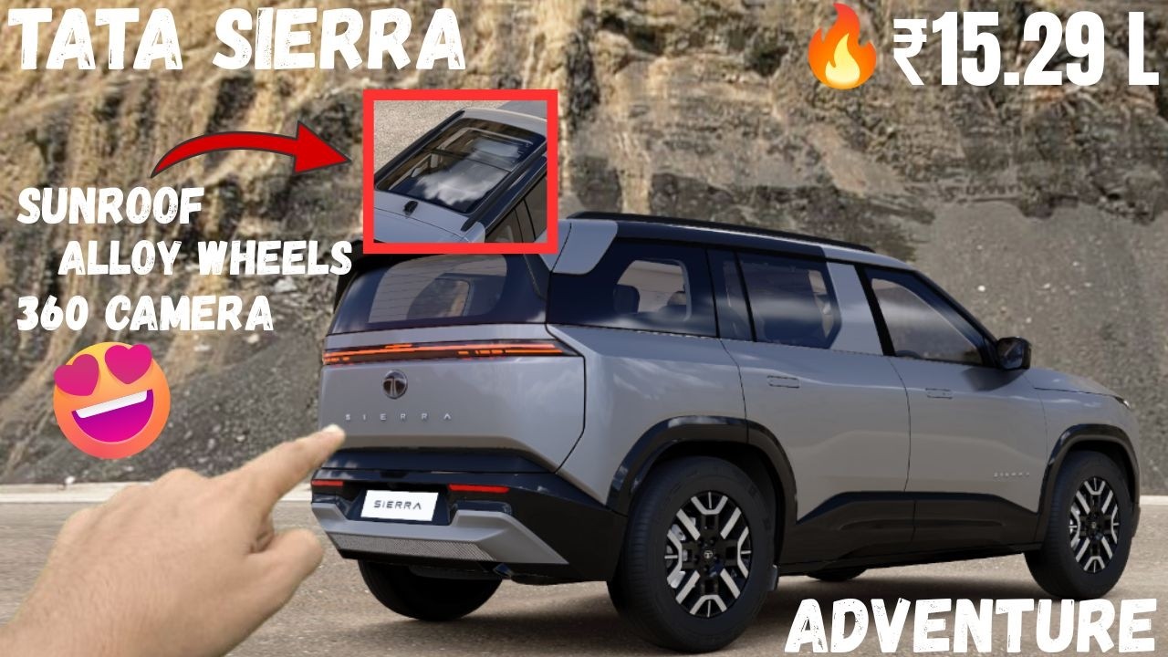 XUV 700 bhi fail hai iske features ke aage😍| 2026 Tata Sierra Adventure Petrol & Diesel | RevzThrill