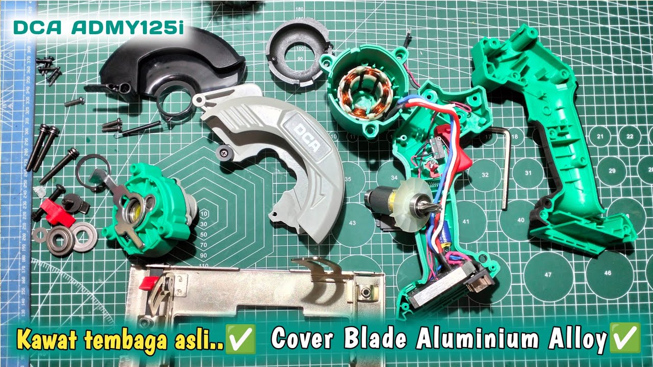 Pantes Suara Halus dan Bertenaga ‼️DCA ADMY125 mini Circularsaw 