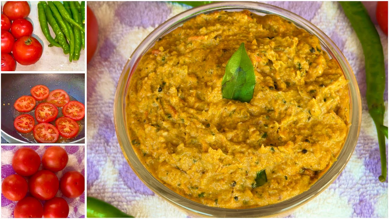 అమ్మ చేతి రుచిలా టమాట పచ్చడి 🍅😋 ఈ సీక్రెట్ తెలిస్తే హోటల్ పచ్చడి కూడా మరిచిపోతారు | Tomato Pachadi