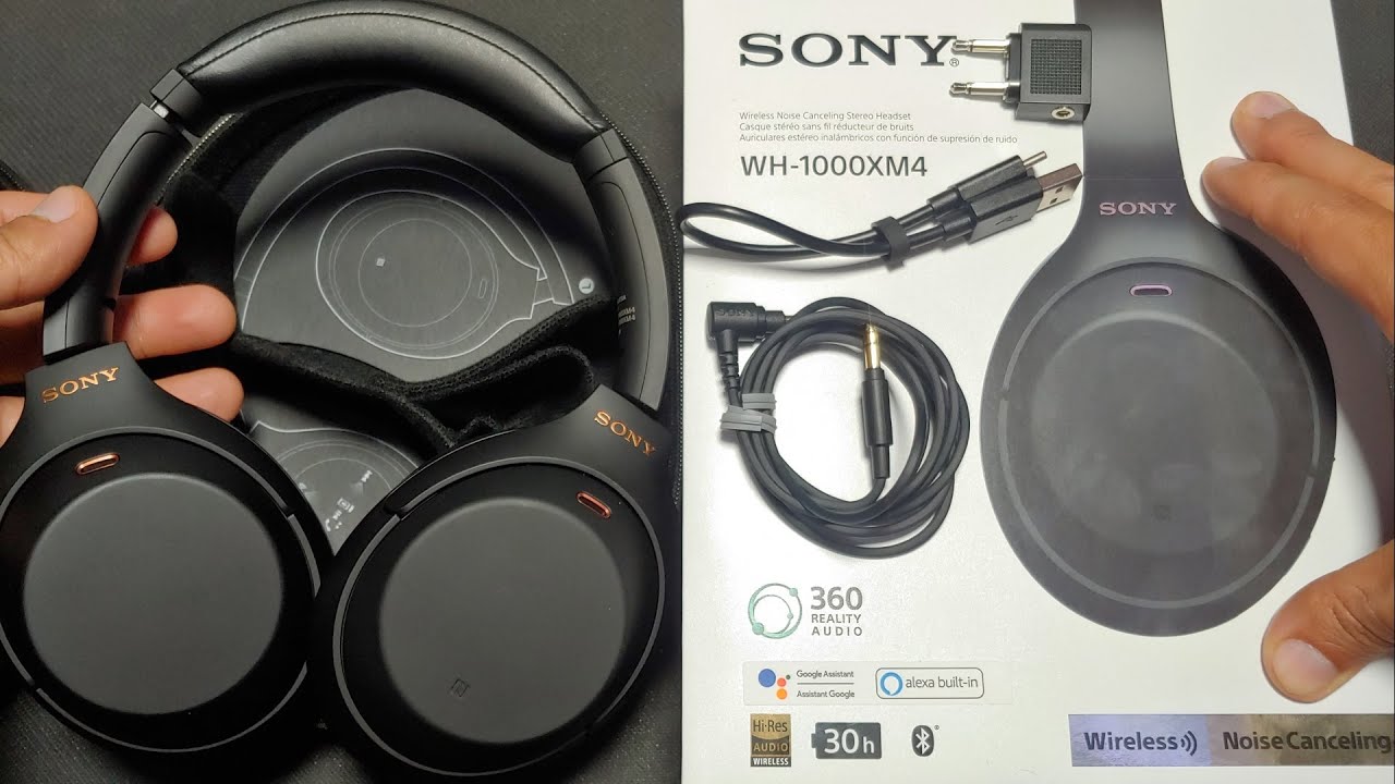 Sony WH-1000XM4 Unboxing, configuración y primeras impresiones en Español.🇵🇪