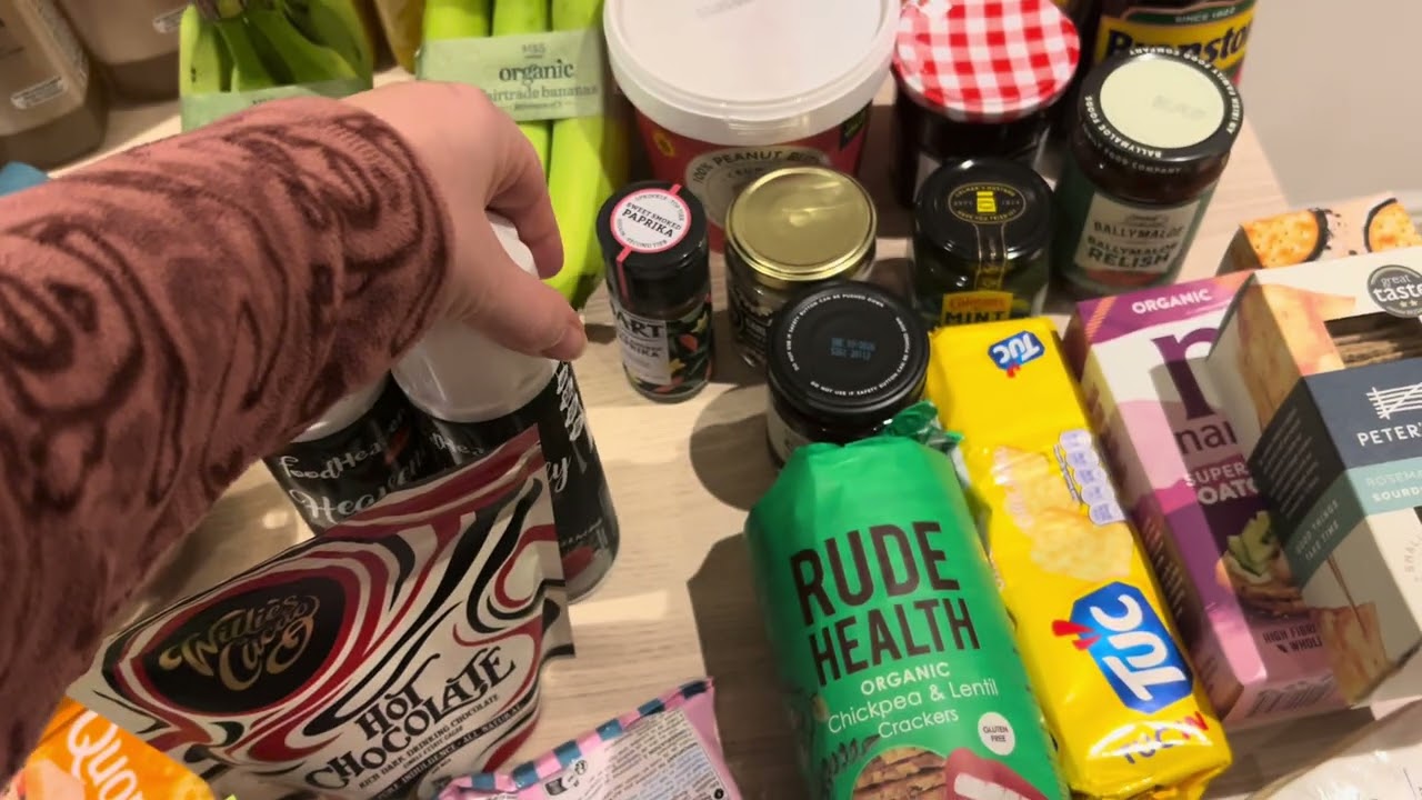 Продукты, которые мы купили на рождественскую неделю | Ocado 2025 #рождественскаяеда